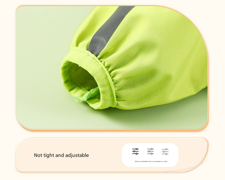 Colorblock (White Purple) Dog Raincoat - Waterproof with Hood and Reflective Strips (Size S)